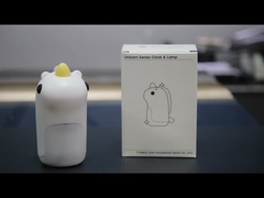 ミニ スマート ユニコーン シリコン ナイト ライト アラーム 時計 サポート ディマー パーソナライズ デザイン